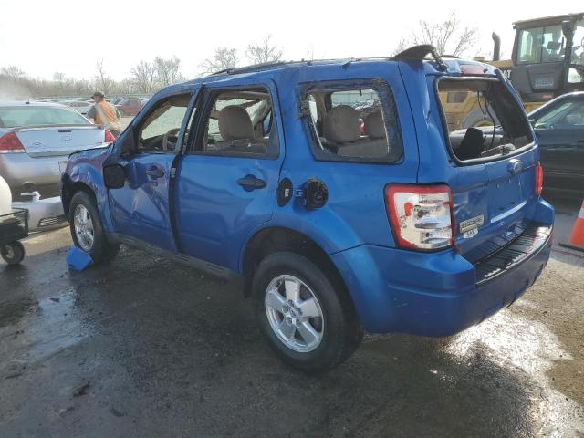 1FMCU0D73BKB20449 - 2011 FORD ESCAPE XLT BLUE photo 2