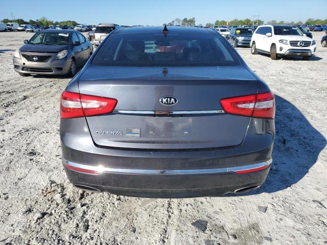 KNALN4D70F5195880 - 2015 KIA CADENZA PREMIUM GRAY photo 6