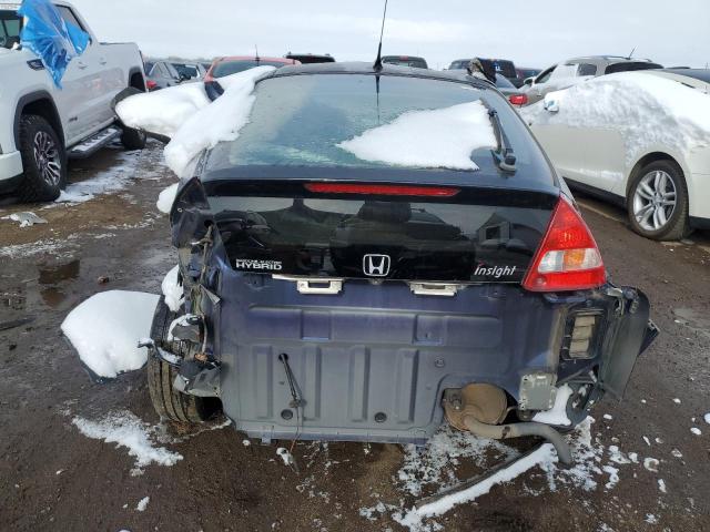 JHMZE14796S000192 - 2006 HONDA INSIGHT BLUE photo 6