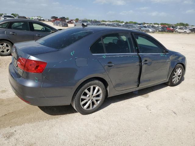 3VWDX7AJ9DM437136 - 2013 VOLKSWAGEN JETTA SE GRAY photo 3