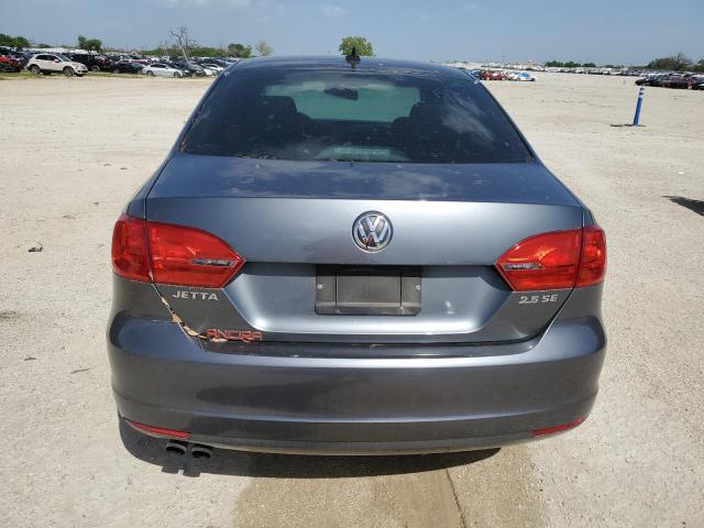 3VWDX7AJ9DM437136 - 2013 VOLKSWAGEN JETTA SE GRAY photo 6