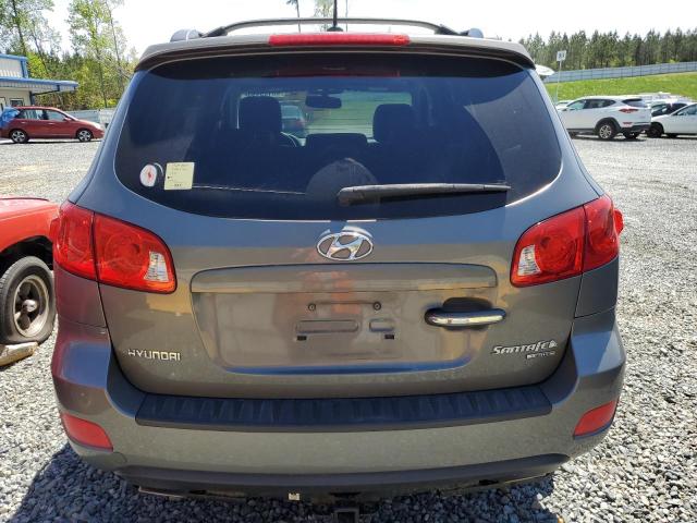 5NMSH13E89H297336 - 2009 HYUNDAI SANTA FE SE GRAY photo 6