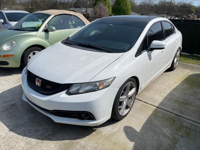 2HGFB6E59FH700830 - 2015 HONDA CIVIC SI WHITE photo 2