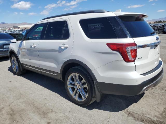 1FM5K8D82GGC63912 - 2016 FORD EXPLORER XLT WHITE photo 2