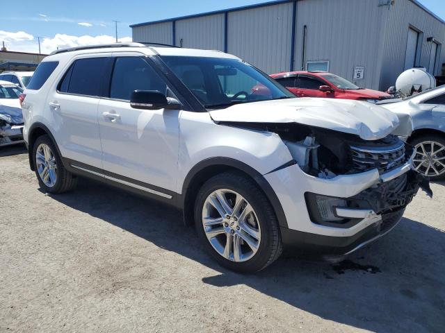 1FM5K8D82GGC63912 - 2016 FORD EXPLORER XLT WHITE photo 4