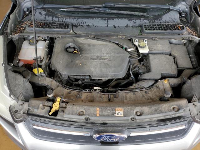 1FMCU0GX4EUA78359 - 2014 FORD ESCAPE SE GRAY photo 11