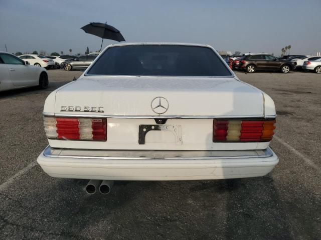 WDBCA45EXKA474829 - 1989 MERCEDES-BENZ 560 SEC WHITE photo 6