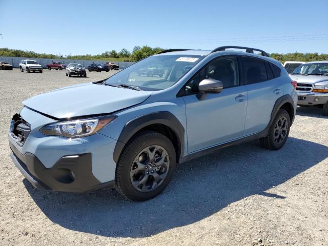 JF2GTHSC9PH229270 - 2023 SUBARU CROSSTREK SPORT GRAY photo 1