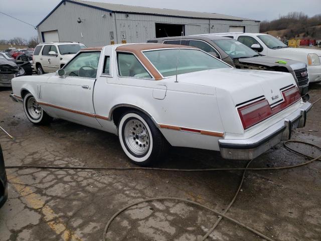 8G87H309420 - 1978 FORD T BIRD WHITE photo 2