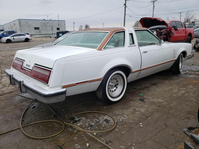 8G87H309420 - 1978 FORD T BIRD WHITE photo 3