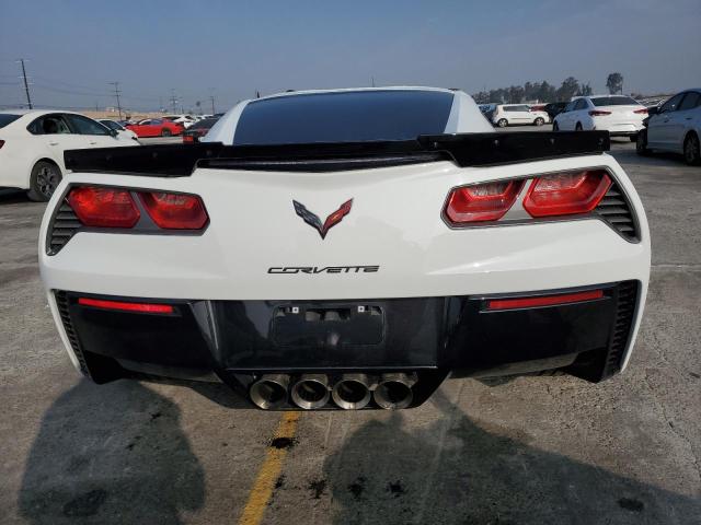 1G1YX2D71K5108322 - 2019 CHEVROLET CORVETTE GRAND SPORT 2LT WHITE photo 6