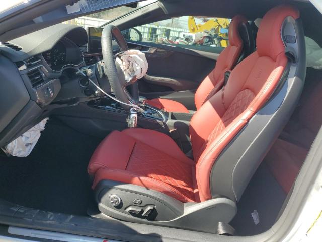 WAUP4AF56RA011343 - 2024 AUDI S5 PREMIUM PLUS WHITE photo 7