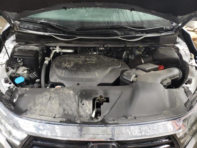 5FNRL6H58NB029322 - 2022 HONDA ODYSSEY EX GRAY photo 11