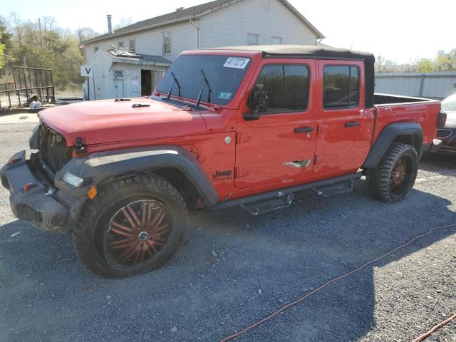 1C6HJTAG1LL158838 - 2020 JEEP GLADIATOR SPORT RED photo 1