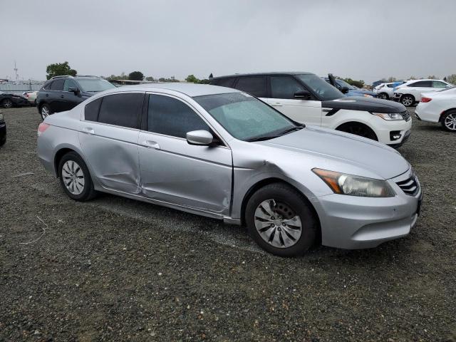 1HGCP2F32CA047259 - 2012 HONDA ACCORD LX SILVER photo 4