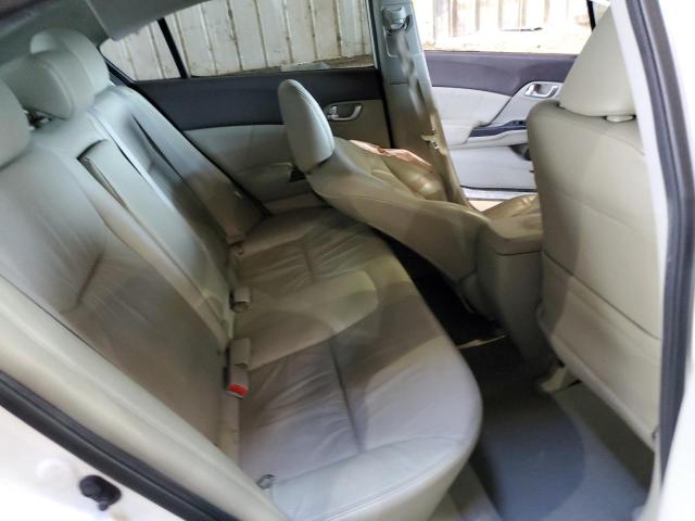 2HGFB2F94CH532553 - 2012 HONDA CIVIC EXL თეთრი ფოტო 10