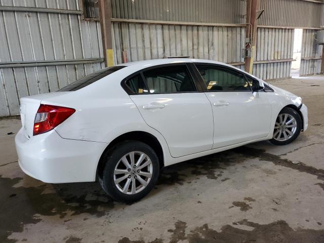 2HGFB2F94CH532553 - 2012 HONDA CIVIC EXL WHITE photo 3