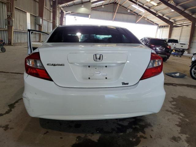 2HGFB2F94CH532553 - 2012 HONDA CIVIC EXL WHITE photo 6