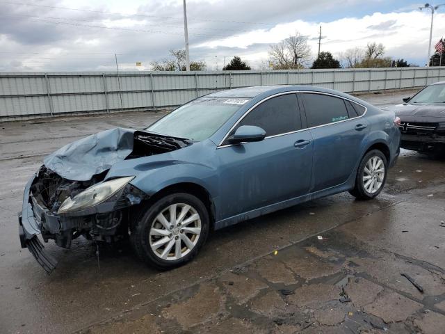 1YVHZ8DH5C5M39090 - 2012 MAZDA 6 I BLUE photo 1