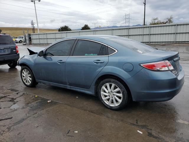 1YVHZ8DH5C5M39090 - 2012 MAZDA 6 I BLUE photo 2