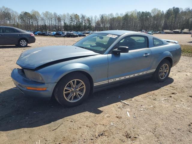 1ZVFT80N855139943 - 2005 FORD MUSTANG BLUE photo 1