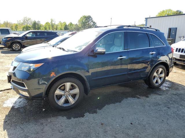 2HNYD2H31CH514113 - 2012 ACURA MDX TECHNOLOGY BLUE photo 1