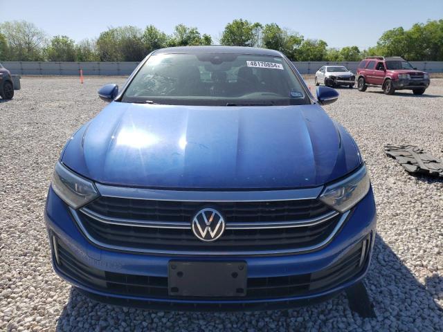 3VWGM7BU0NM031925 - 2022 VOLKSWAGEN JETTA SEL BLUE photo 5