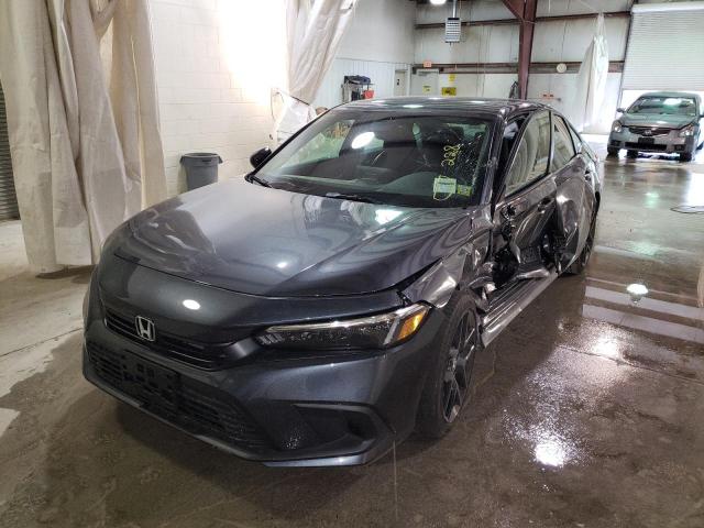 2HGFE2F59NH585062 - 2022 HONDA CIVIC SPORT 灰色 照片 2