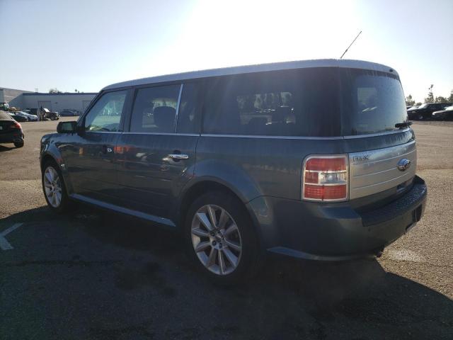 2FMGK5DC5ABA87996 - 2010 FORD FLEX LIMITED BLUE photo 2