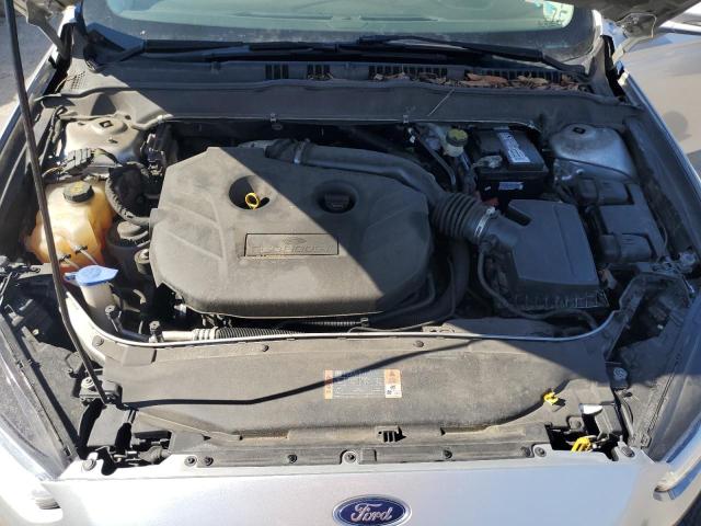 3FA6P0H99FR277396 - 2015 FORD FUSION SE SILVER photo 11