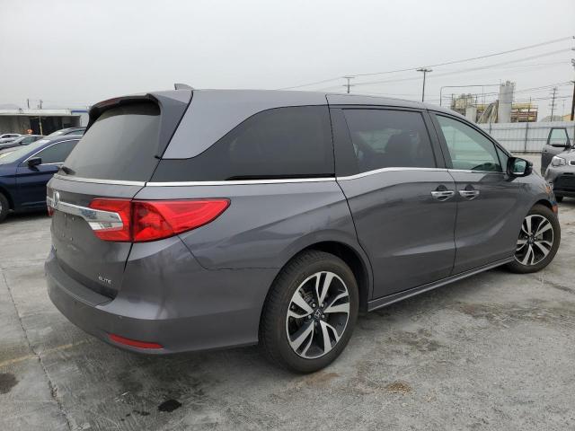 5FNRL6H98KB024233 - 2019 HONDA ODYSSEY ELITE Gris foto 3
