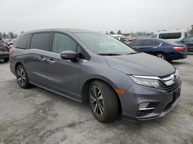 5FNRL6H98KB024233 - 2019 HONDA ODYSSEY ELITE GRAY photo 4