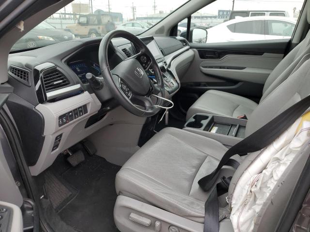 5FNRL6H98KB024233 - 2019 HONDA ODYSSEY ELITE Gris foto 7