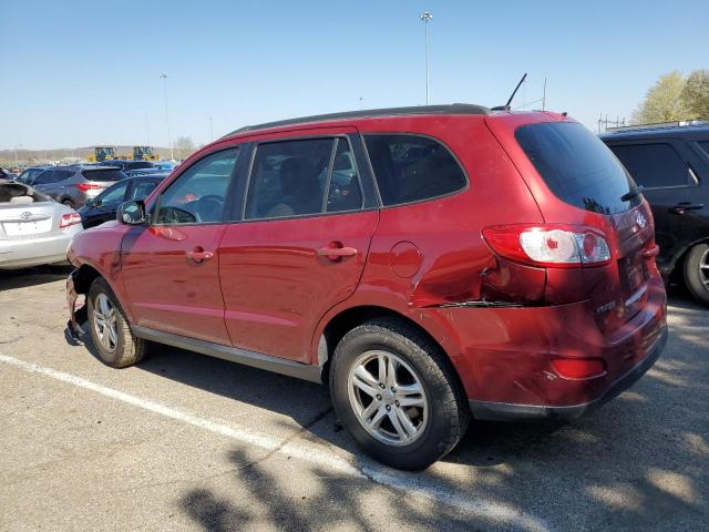 5XYZG3AB4BG015408 - 2011 HYUNDAI SANTA FE GLS RED photo 2