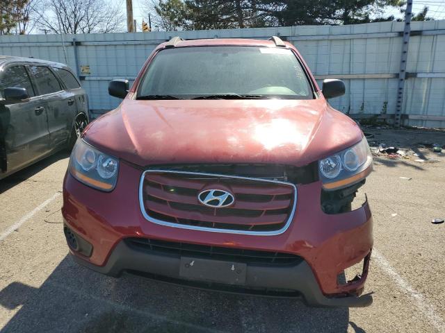 5XYZG3AB4BG015408 - 2011 HYUNDAI SANTA FE GLS RED photo 5