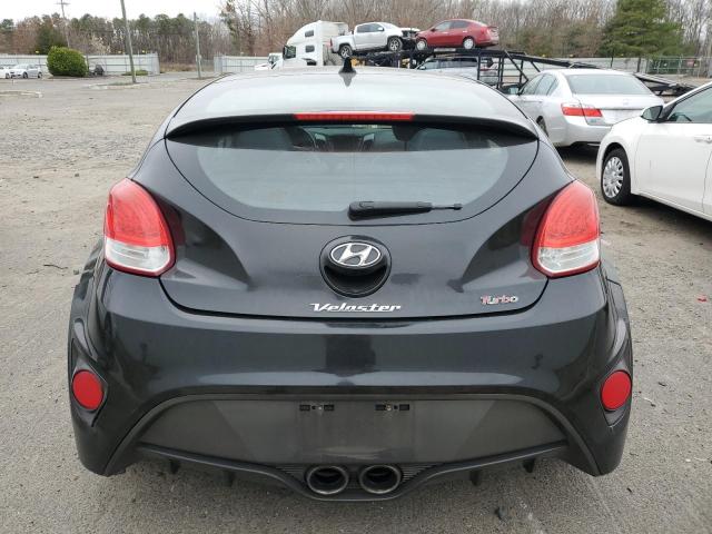 KMHTC6AEXDU095467 - 2013 HYUNDAI VELOSTER TURBO BLACK photo 6