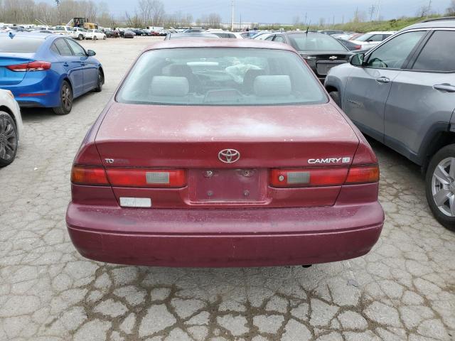 4T1BG22K6WU316577 - 1998 TOYOTA CAMRY CE BURGUNDY photo 6