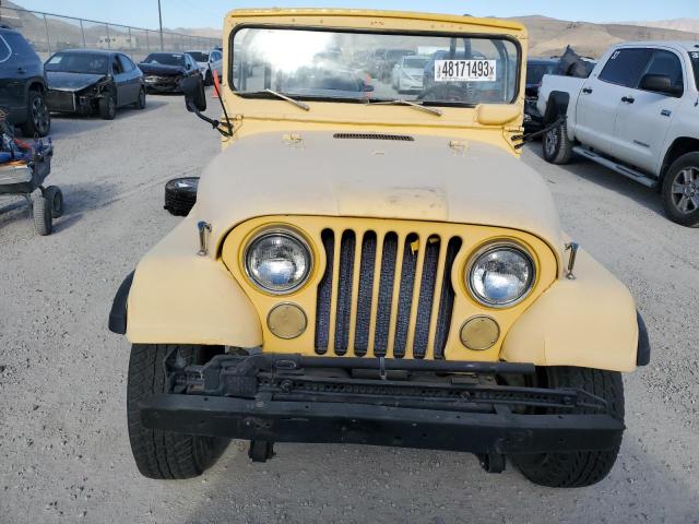 J2F835TH33170 - 1972 JEEP CJ-5 YELLOW photo 5