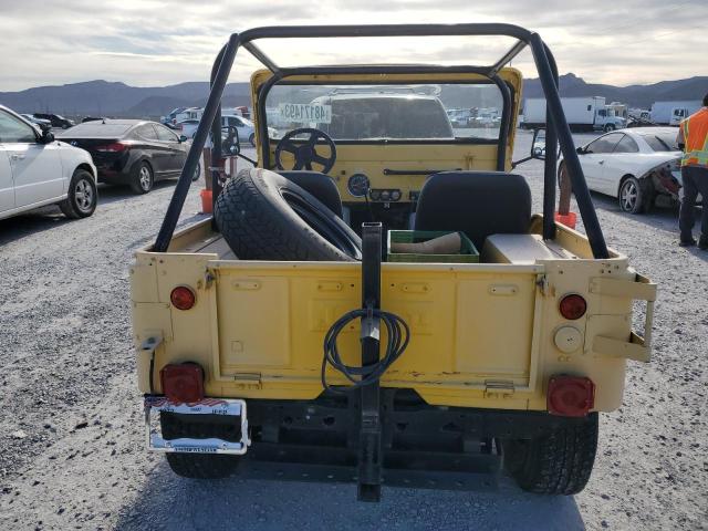 J2F835TH33170 - 1972 JEEP CJ-5 YELLOW photo 6