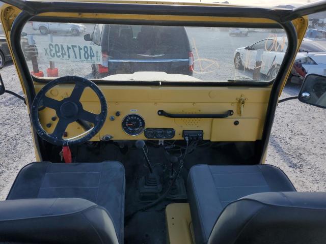 J2F835TH33170 - 1972 JEEP CJ-5 YELLOW photo 8