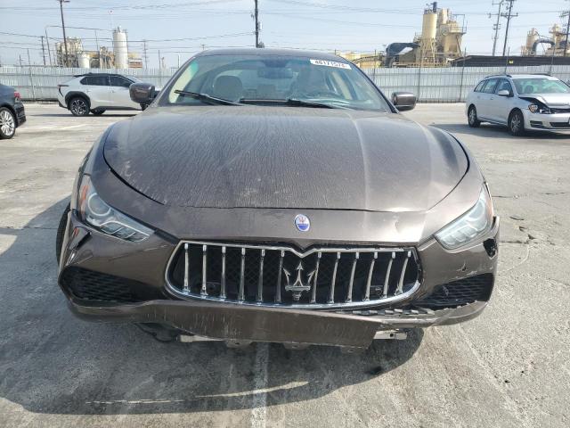 ZAM57XSA8E1082170 - 2014 MASERATI GHIBLI TAN photo 5