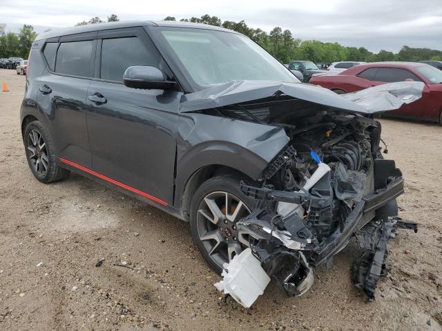 KNDJ63AU2M7745562 - 2021 KIA SOUL GT LINE GRAY photo 4