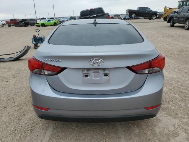 5NPDH4AE4GH720264 - 2016 HYUNDAI ELANTRA SE GRAY photo 6