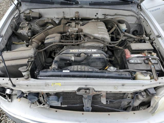 5TESN92N53Z189109 - 2003 TOYOTA TACOMA XTRACAB PRERUNNER ვერცხლისფერი ფოტო 11
