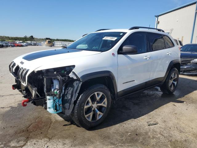 1C4PJMBS0HW638498 - 2017 JEEP CHEROKEE TRAILHAWK WHITE photo 1