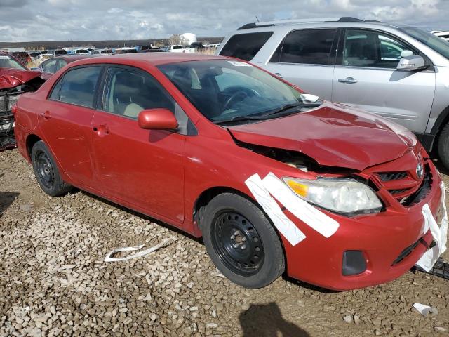 2T1BU4EE5CC811473 - 2012 TOYOTA COROLLA BASE RED photo 4