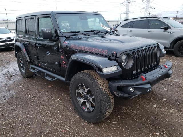 1C4HJXFG5LW239218 - 2020 JEEP WRANGLER RUBICON BLACK photo 4