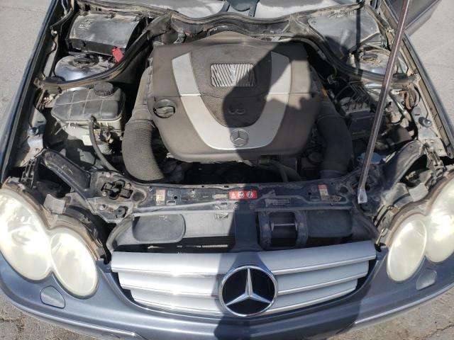 WDBTK56J66F170422 - 2006 MERCEDES-BENZ CLK 350 GRAY photo 11