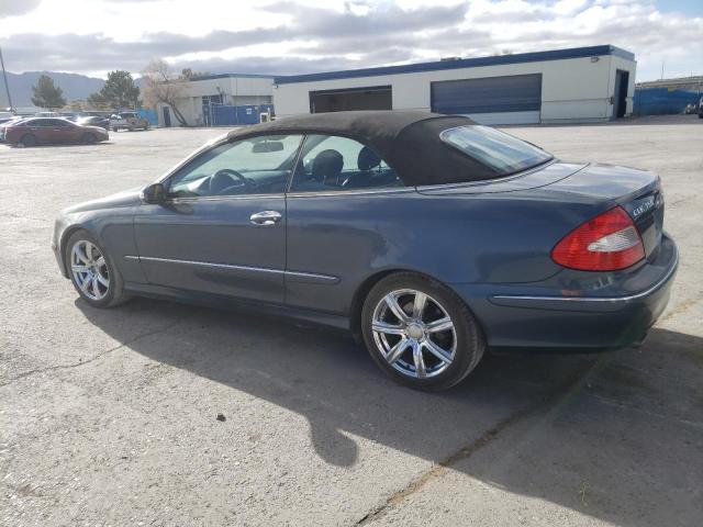 WDBTK56J66F170422 - 2006 MERCEDES-BENZ CLK 350 GRAY photo 2