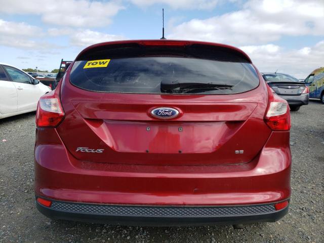 1FADP3K20EL254719 - 2014 FORD FOCUS SE RED photo 6